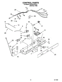 11 - Control Parts parts for Kitchenaid Refrigerator KSRD22FKST18 from AppliancePartsPros.com