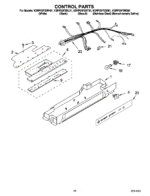 10 - Control Parts parts for Kitchenaid Refrigerator KSRP25FSBT01 from AppliancePartsPros.com