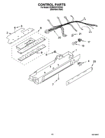 10 - Control Parts parts for Kitchenaid Refrigerator KSRW25CRSS03 from AppliancePartsPros.com