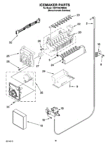 12 - Icemaker Parts, Optional Parts (Not Included) parts for Kitchenaid Refrigerator KSRY25CRMS00 from AppliancePartsPros.com