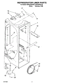 02 - Refrigerator Liner Parts parts for Kitchenaid Refrigerator KSRX22FSST00 from AppliancePartsPros.com