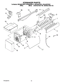 08 - Icemaker Parts, Optional Parts (Not Included) parts for Kitchenaid Refrigerator KBRA20ERBL01 from AppliancePartsPros.com