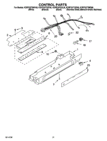 12 - Control Parts, Optional Parts (Not Included) parts for Kitchenaid Refrigerator KSRP22FSSS00 from AppliancePartsPros.com