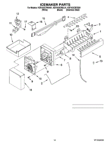 08 - Icemaker Parts, Optional Parts (Not Included) parts for Kitchenaid Refrigerator KBFA25ERSS01 from AppliancePartsPros.com