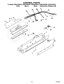 10 - Control Parts parts for Kitchenaid Refrigerator KSRU25CRSS01 from AppliancePartsPros.com