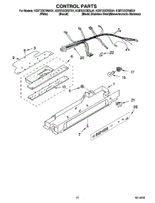 10 - Control Parts parts for Kitchenaid Refrigerator KSRT25CRBL01 from AppliancePartsPros.com