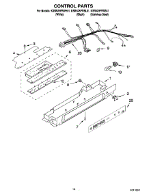 10 - Control Parts parts for Kitchenaid Refrigerator KSRN25FRWH01 from AppliancePartsPros.com