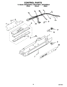 10 - Control Parts parts for Kitchenaid Refrigerator KSRF25FRBL01 from AppliancePartsPros.com