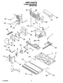 05 - Unit Parts parts for Kitchenaid Refrigerator KBRP20ERSS01 from AppliancePartsPros.com