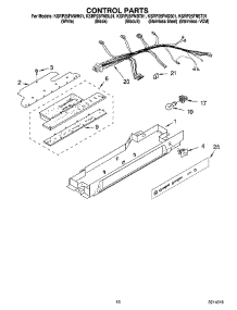 10 - Control Parts parts for Kitchenaid Refrigerator KSRP25FNST01 from AppliancePartsPros.com