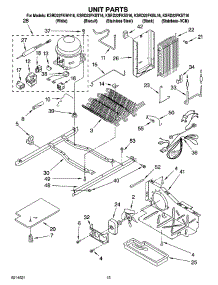 09 - Unit Parts parts for Kitchenaid Refrigerator KSRD22FKBT16 from AppliancePartsPros.com