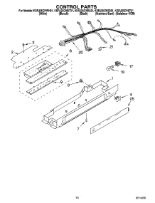 10 - Control Parts parts for Kitchenaid Refrigerator KSRJ25CNSS01 from AppliancePartsPros.com