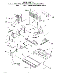 06 - Unit Parts parts for Kitchenaid Refrigerator KBRA22KRSS00 from AppliancePartsPros.com