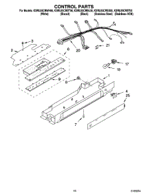 10 - Control Parts parts for Kitchenaid Refrigerator KSRU25CRWH00 from AppliancePartsPros.com