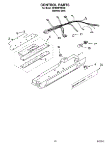 10 - Control Parts parts for Kitchenaid Refrigerator KSRB25FRBX00 from AppliancePartsPros.com