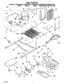 10 - Unit Parts parts for Kitchenaid Refrigerator KSRI22FNST00 from AppliancePartsPros.com