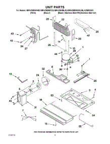05 - Unit Parts parts for Kitchenaid Refrigerator KBRA20EMBT00 from AppliancePartsPros.com