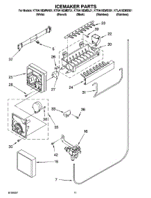 06 - Icemaker Parts parts for Kitchenaid Refrigerator KTRA19EMSS01 from AppliancePartsPros.com