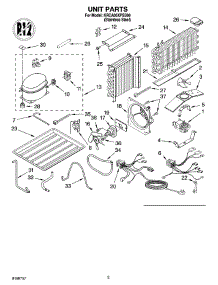03 - Unit Parts parts for Kitchenaid Refrigerator KRCA06XPSS00 from AppliancePartsPros.com