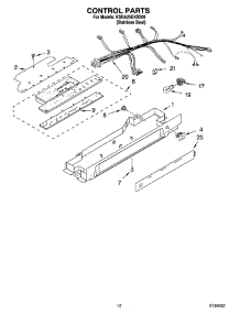 08 - Control Parts parts for Kitchenaid Refrigerator KSRA25KNSS00 from AppliancePartsPros.com