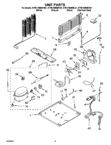 05 - Unit Parts parts for Kitchenaid Refrigerator KTRC19MMBT01 from AppliancePartsPros.com