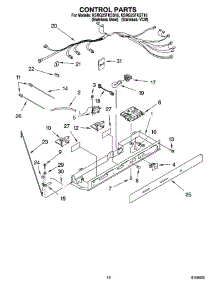 10 - Control Parts parts for Kitchenaid Refrigerator KSRG25FKSS16 from AppliancePartsPros.com