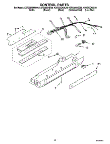 10 - Control Parts parts for Kitchenaid Refrigerator KSRS25CNBL00 from AppliancePartsPros.com