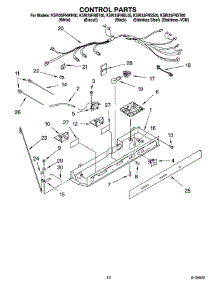 10 - Control Parts parts for Kitchenaid Refrigerator KSRI25FNBT00 from AppliancePartsPros.com