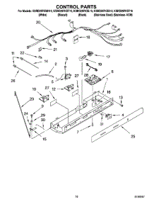 11 - Control Parts parts for Kitchenaid Refrigerator KSRD25FKBL15 from AppliancePartsPros.com
