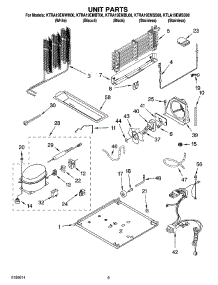 05 - Unit Parts parts for Kitchenaid Refrigerator KTRA19EMBL00 from AppliancePartsPros.com