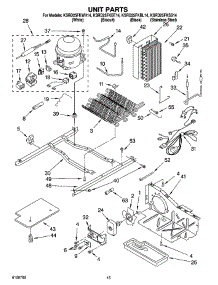 09 - Unit Parts parts for Kitchenaid Refrigerator KSRD25FKWH14 from AppliancePartsPros.com
