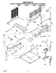 05 - Unit Parts parts for Kitchenaid Refrigerator KTRC19MMSS00 from AppliancePartsPros.com