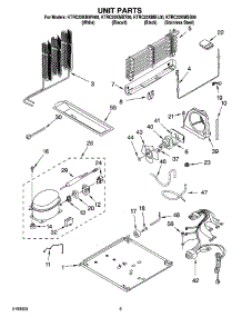 05 - Unit Parts parts for Kitchenaid Refrigerator KTRC22KMBL00 from AppliancePartsPros.com