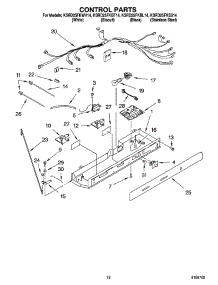 11 - Control Parts parts for Kitchenaid Refrigerator KSRD25FKBT14 from AppliancePartsPros.com