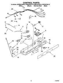 11 - Control Parts parts for Kitchenaid Refrigerator KSRD22FKBT14 from AppliancePartsPros.com