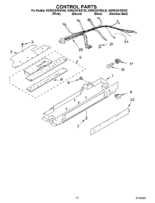 08 - Control Parts parts for Kitchenaid Refrigerator KSRA25KKWH02 from AppliancePartsPros.com