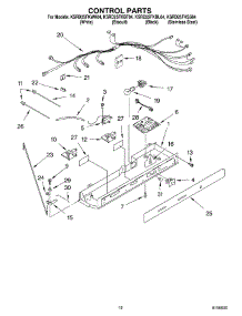 11 - Control Parts parts for Kitchenaid Refrigerator KSRD25FKSS04 from AppliancePartsPros.com