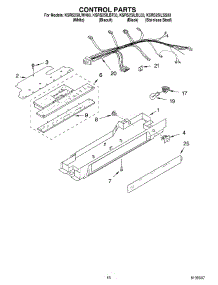 10 - Control Parts parts for Kitchenaid Refrigerator KSRS25ILBT03 from AppliancePartsPros.com