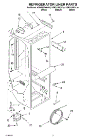 02 - Refrigerator Liner Parts parts for Kitchenaid Refrigerator KSRG22FKBT05 from AppliancePartsPros.com
