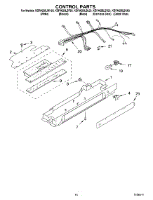 10 - Control Parts parts for Kitchenaid Refrigerator KSRA25ILBL03 from AppliancePartsPros.com