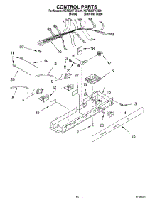 10 - Control Parts parts for Kitchenaid Refrigerator KSRB25FKBL04 from AppliancePartsPros.com