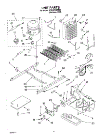 11 - Unit Parts parts for Kitchenaid Refrigerator KSRJ25IMST00 from AppliancePartsPros.com