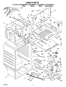 02 - Liner Parts parts for Kitchenaid Refrigerator KTRC19MKWH03 from AppliancePartsPros.com