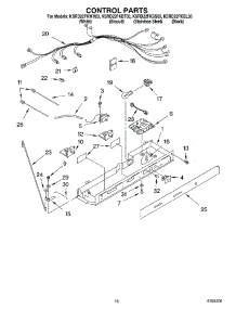 11 - Control Parts parts for Kitchenaid Refrigerator KSRD22FKSS03 from AppliancePartsPros.com