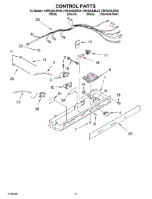12 - Control, Optional parts for Kitchenaid Refrigerator KSRK22ILBL02 from AppliancePartsPros.com