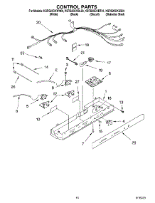 10 - Control Parts parts for Kitchenaid Refrigerator KSRS25CKSS03 from AppliancePartsPros.com