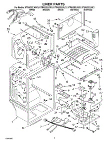 02 - Liner parts for Kitchenaid Refrigerator KTRA22ELWH01 from AppliancePartsPros.com