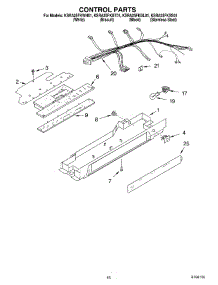 10 - Control Parts parts for Kitchenaid Refrigerator KSRA25FKBT01 from AppliancePartsPros.com