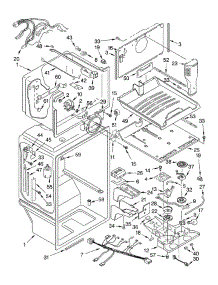 Liner parts for Kitchenaid Refrigerator KTRA22ELBT01 from AppliancePartsPros.com