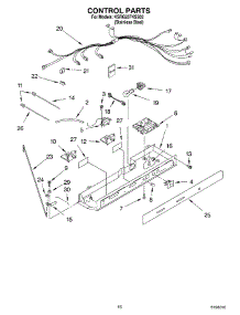 10 - Control parts for Kitchenaid Refrigerator KSRG25FKSS02 from AppliancePartsPros.com